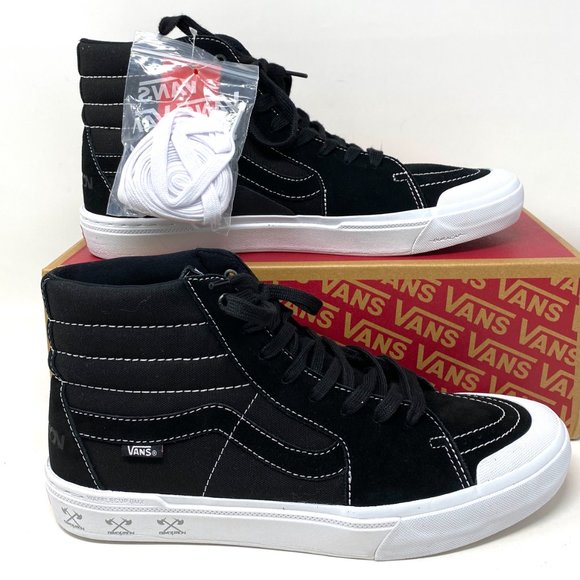 VANS Sk8-Hi Pro Bmx Demolition Sneakers Black Shoes Men's Size VN0A45JV12I - Picture 4 of 10